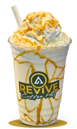 Caramel Frappe at Revive Cafe Norwich