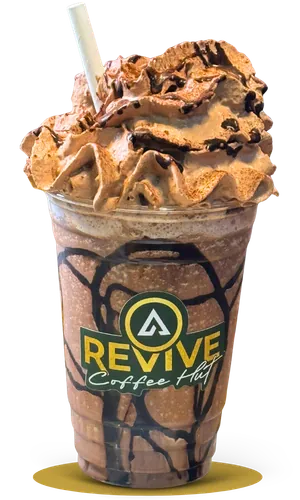 Chocolate Frappe at Revive Cafe Norwich