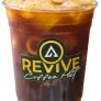 Iced Americano at Revive Cafe Norwich