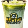 Iced Matcha at Revive Cafe Norwich