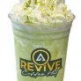 Matcha Frappe at Revive Cafe Norwich