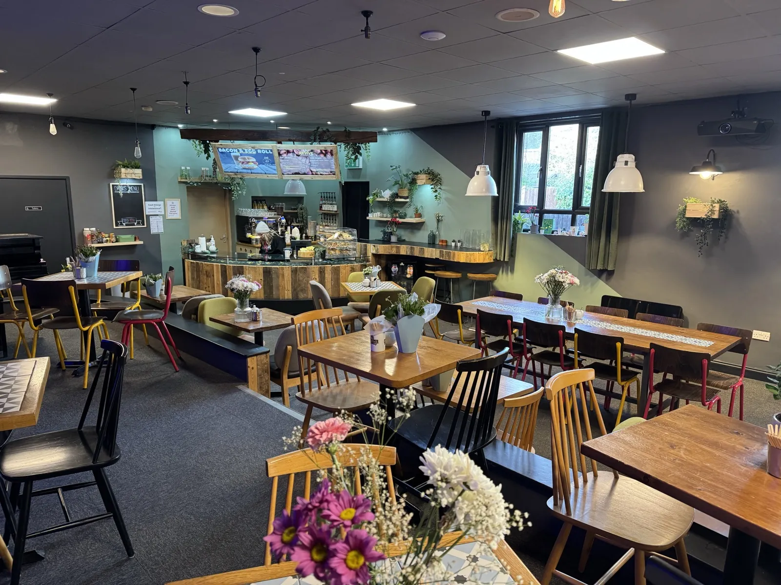 Revive Cafe Indoor Space Norwich - Warm Community Cafe on Nelson Street